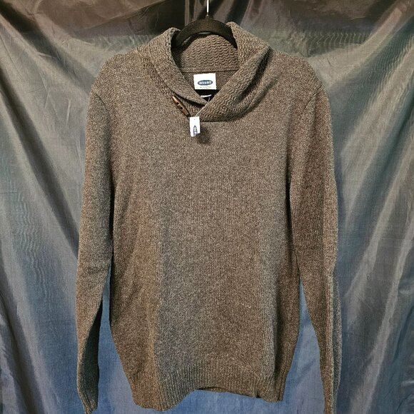 Old Navy men's charcoal sweater. NWT. Size M - Picture 1 of 4
